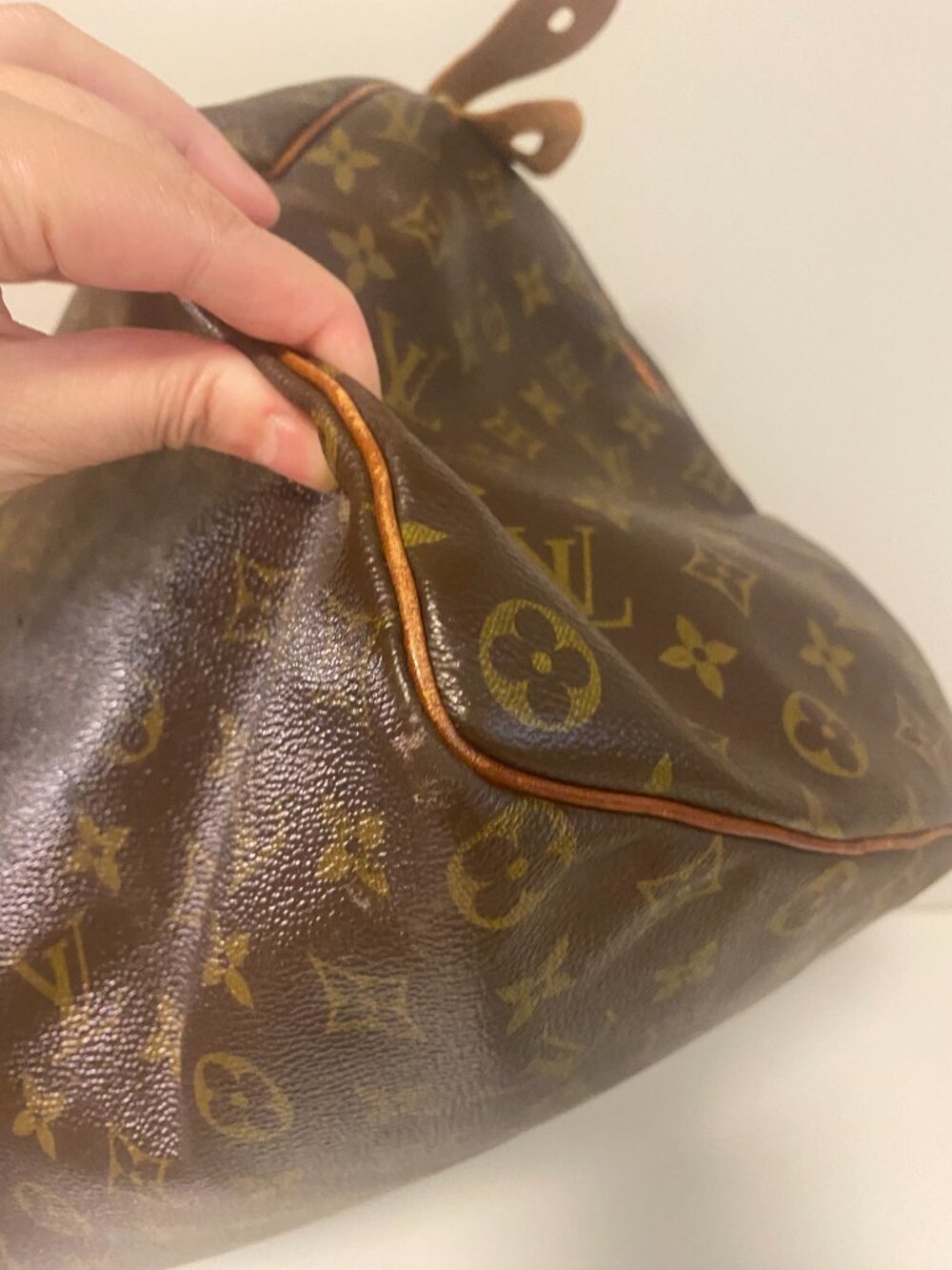Authentic Louis Vuitton Monogram Speedy 40 Vintage Hand Bag Brown - Picture 8 of 17